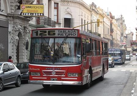 Straßen von Buenos Aires / Argentinien