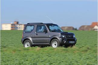 Der Suzuki Jimny ist 1,60 Meter breit,...