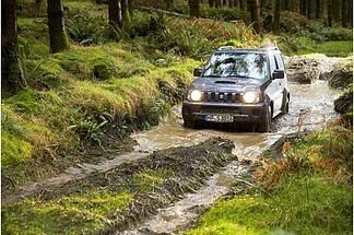 Der Jimny ist ein echtes Försterauto.