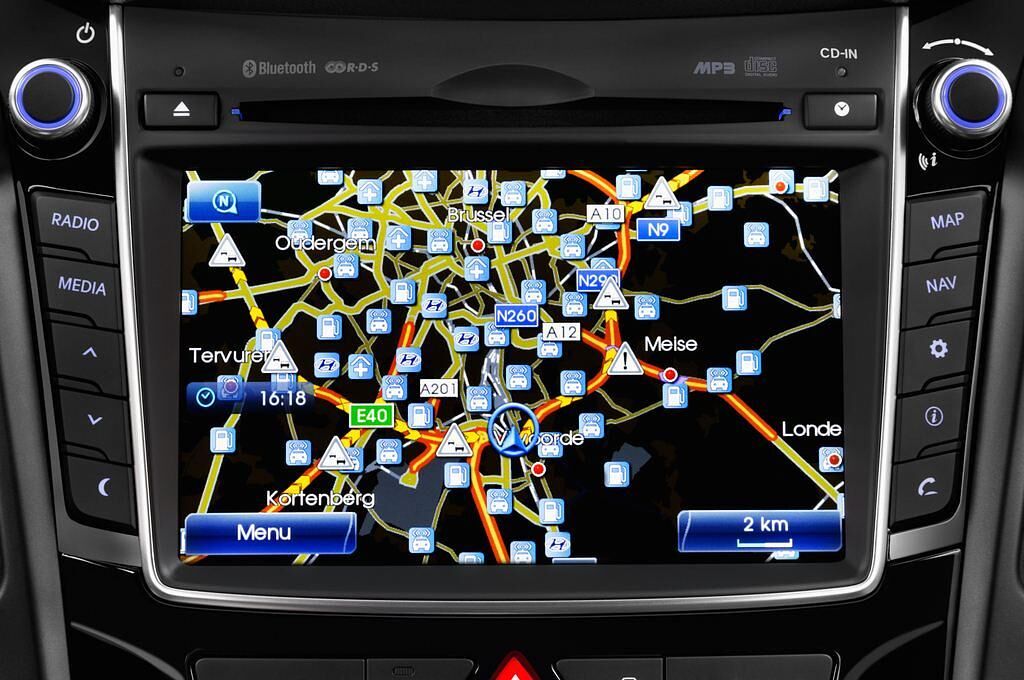 Hyundai I30 (Baujahr 2015) Turbo 5 Türen Radio und Infotainmentsystem