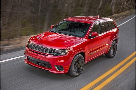 Jeep Grand Cherokee Trackhawk hat sage und schreibe 717 PS