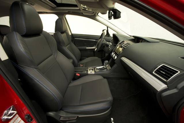 Vorne bietet der Levorg seinen Gästen gute Platzverhältnisse