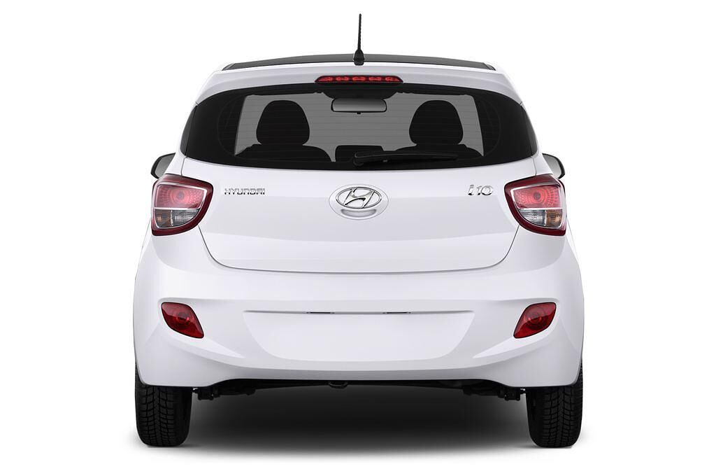 Hyundai I10 (Baujahr 2014) TREND 5 Türen Heckansicht