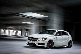 Mercedes A 45 AMG und C 63 AMG - Potente Sterne bestellbar