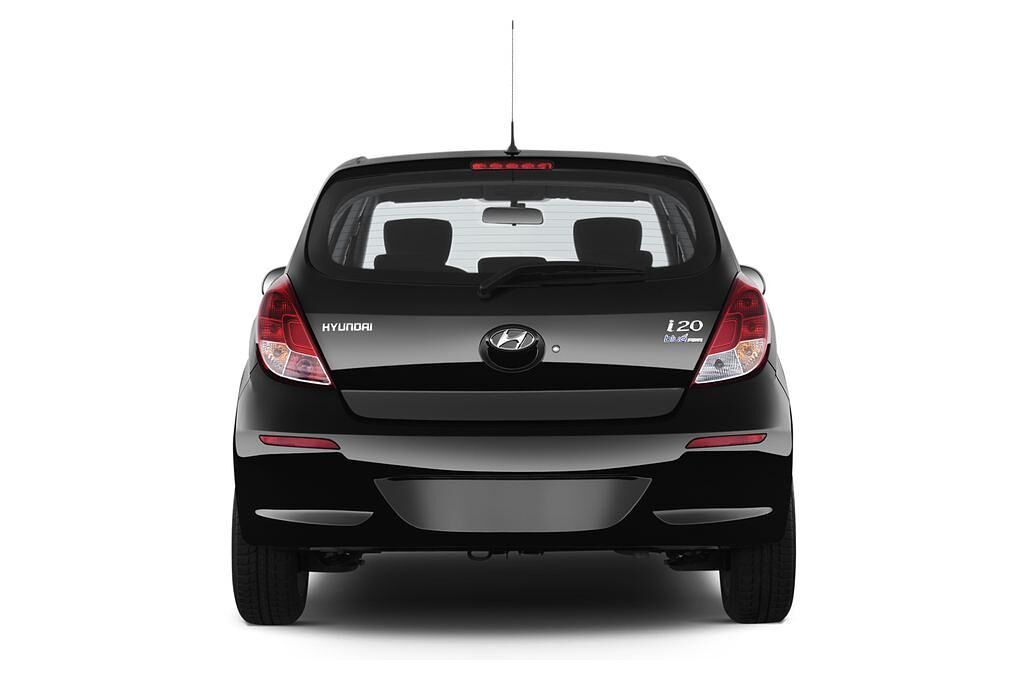 Hyundai I20 (Baujahr 2012) Classic 5 Türen Heckansicht