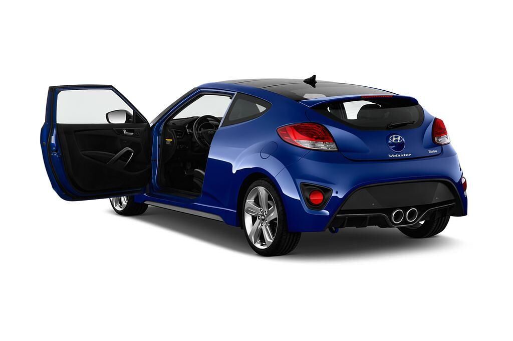 Hyundai Veloster (Baujahr 2013) Turbo 3 Türen Tür geöffnet
