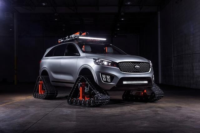 Kia Sorento Ski Gondola - Autonomer Gipfelstürmer