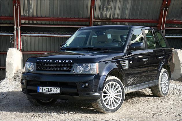 Unser Testkandidat: Der Range Rover Sport mit Dreiliter-Diesel unter der Haube