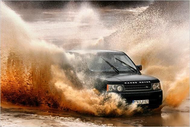 Wasserdurchfahrten sind bis zu einer Tiefe von 70 Zentimeter möglich