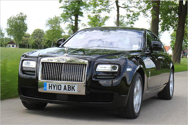 Das neue Einstiegsmodell: Der Rolls-Royce Ghost ist 5,40 Meter lang