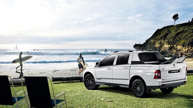 Wie bisher wird Ssangyong den Actyon Sports mit Heck- oder Allradantrieb anbieten