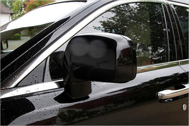 Gigantisch: Die Außenspiegel des Ghost