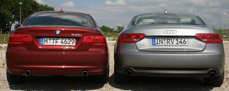 Audi A5 - BMW 3er Coupé