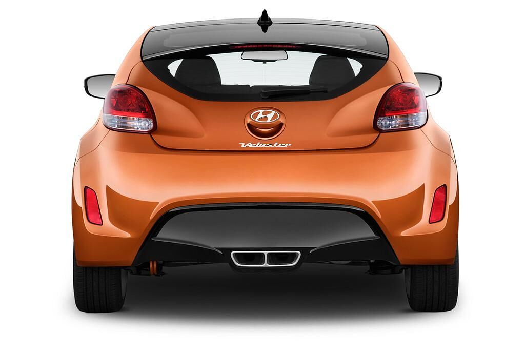 Hyundai Veloster (Baujahr 2011) Style 4 Türen Heckansicht