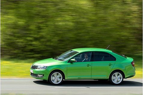 Der Skoda Rapid ist bis zu 187 km/h schnell mit dem 1,0 Liter-Motor.