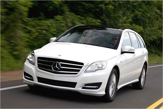 Ebenfalls von uns gefahren: Der R 300 CDI