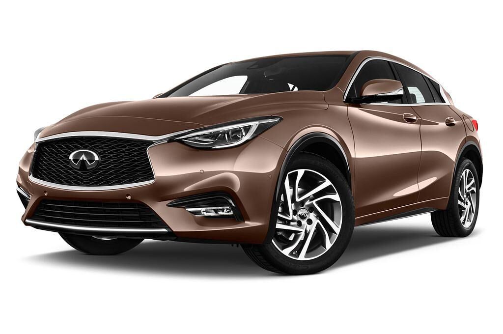Infiniti Q30 (Baujahr 2016) Premium 5 Türen seitlich vorne mit Felge