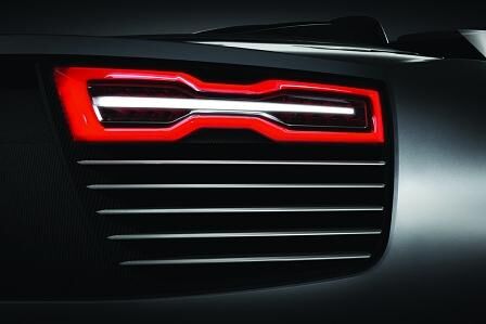 Typisch Audi : Das ausgefeilte Lichtdesign.