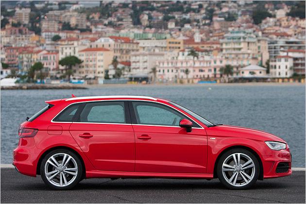 Der A3 Sportback ist 4,31 Meter lang
