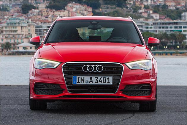 Optional sind für den A3 künftig Voll-LED-Scheinwerfer erhältlich