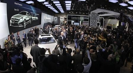Mercedes auf dem Autosalon Paris 2010