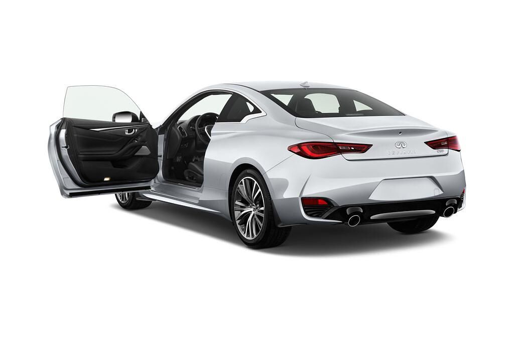 Infiniti Q60 (Baujahr 2017) Premium 2 Türen Tür geöffnet