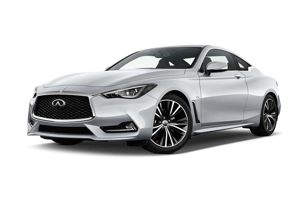 Infiniti Q60 (Baujahr 2017) Premium 2 Türen seitlich vorne mit Felge