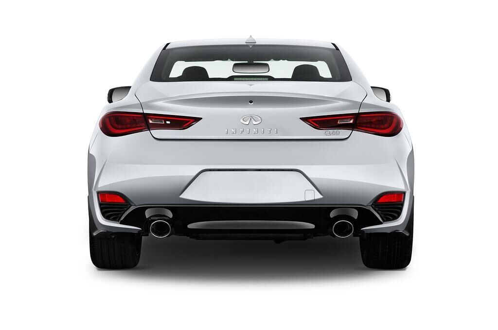Infiniti Q60 (Baujahr 2017) Premium 2 Türen Heckansicht