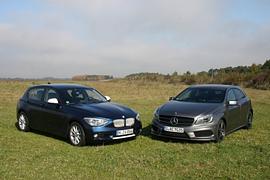 BMW 120d - Mercedes A 200 CDI - Verfolgerduell