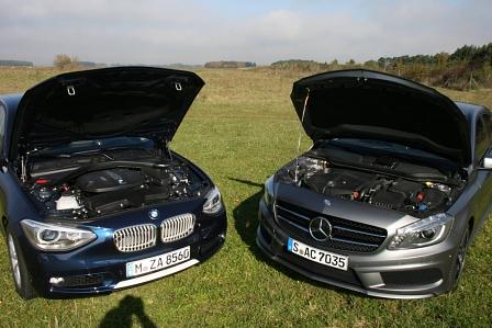 Vergleichstest Mercedes A 200 CDI - BMW 120d