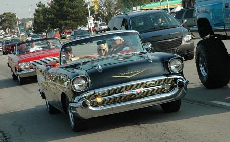 Woodward Dream Cruise: Chevrolet V8-Motor