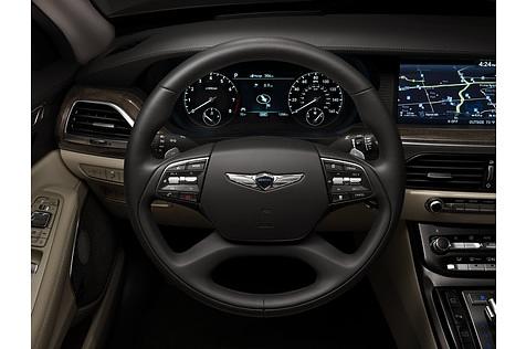 Das Cockpit des Genesis G90