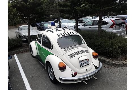VW Käfer der bayrischen Polizei