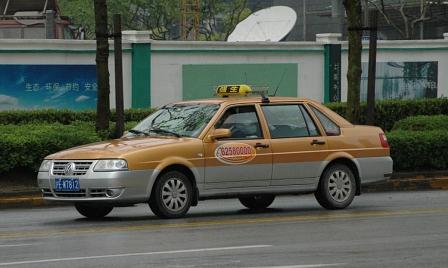 VW Santana Taxi in China