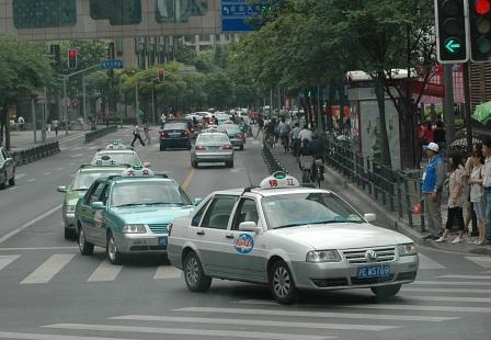 VW Santana Taxi in China