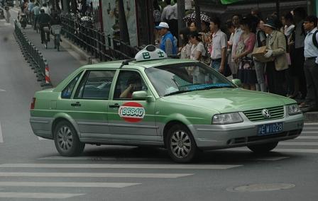 VW Santana Taxi in China