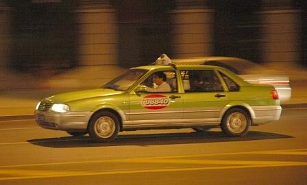 VW Santana Taxi in China