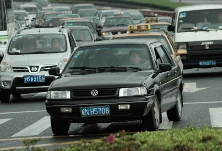 VW Santana in China