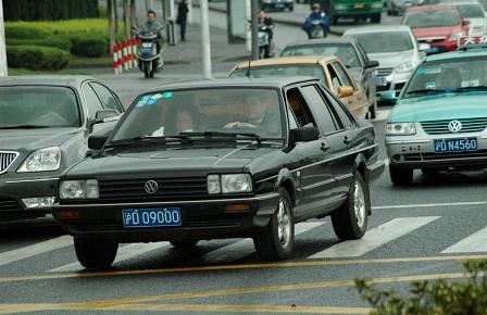 VW Santana in China