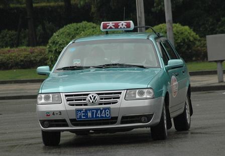 VW Santana Taxi in China