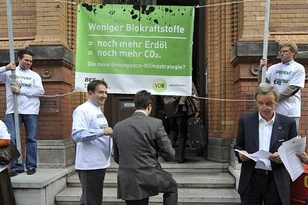 Aktion VDB gegen Greenpeace