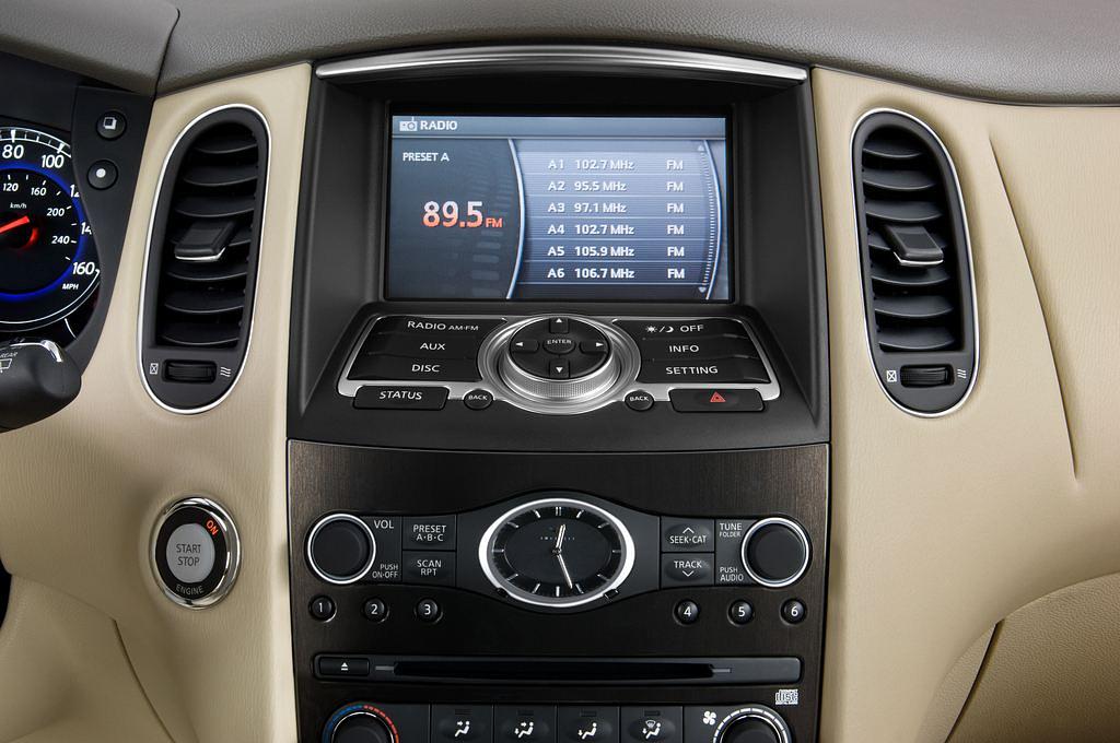Infiniti QX50 (Baujahr 2014) 3.7 5 Türen Radio und Infotainmentsystem