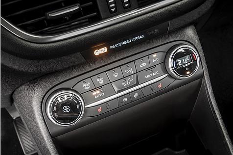 Die Klimaanlage im Ford Fiesta ist immer serienmäßig