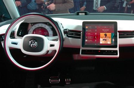 iPad in der VW Bulli-Studie