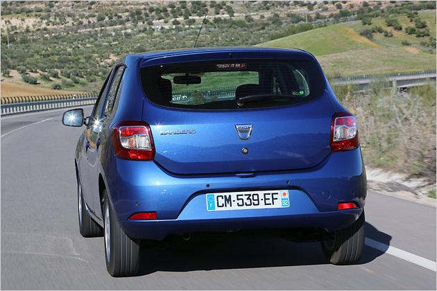 Schlichte, aber nicht unattraktive Heckpartie