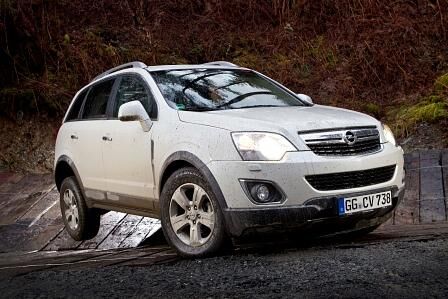 Opel Antara: Verschränkung