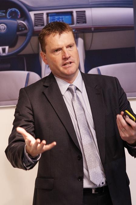 Andy Wyman, Projektmanager Jaguar XF