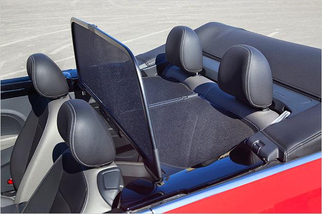 Das Windschott kostet 325 Euro Aufpreis