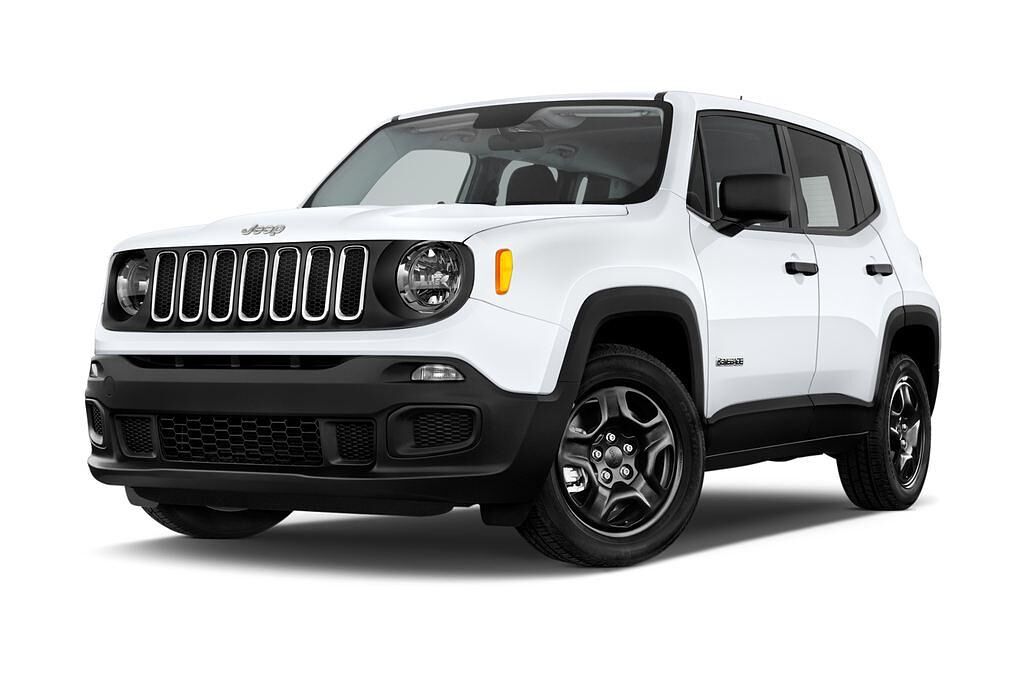 Jeep Renegade (Baujahr 2015) Sport 5 Türen seitlich vorne mit Felge