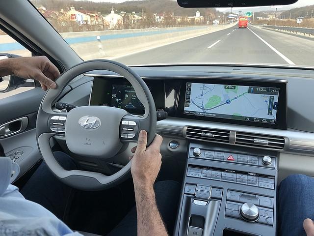 Das Cockpit des Hyundai Nexo
